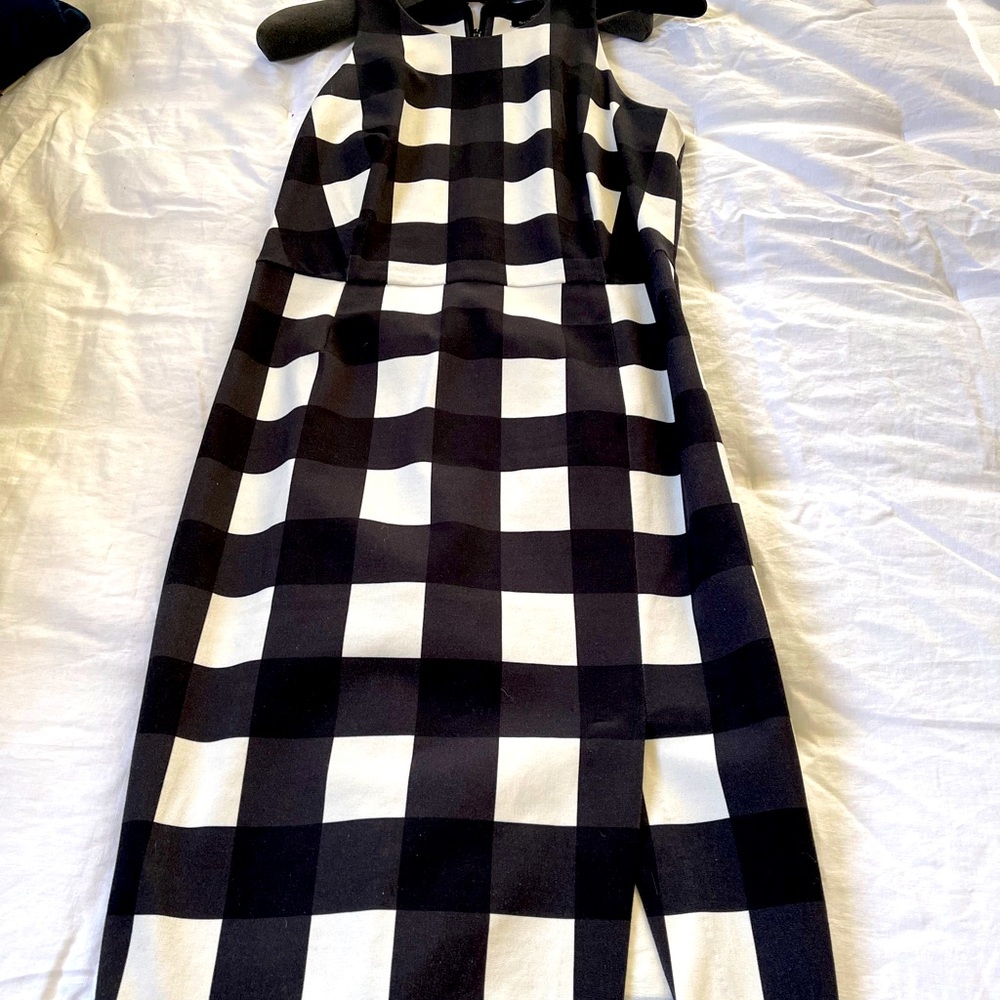 Banana Republic Buffalo  check dress